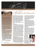 Middle Ridge Winery Newsletter "WineTalk" Summer, 2010